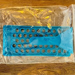 Chapstick making kit. Tubes, tray, and beeswax.